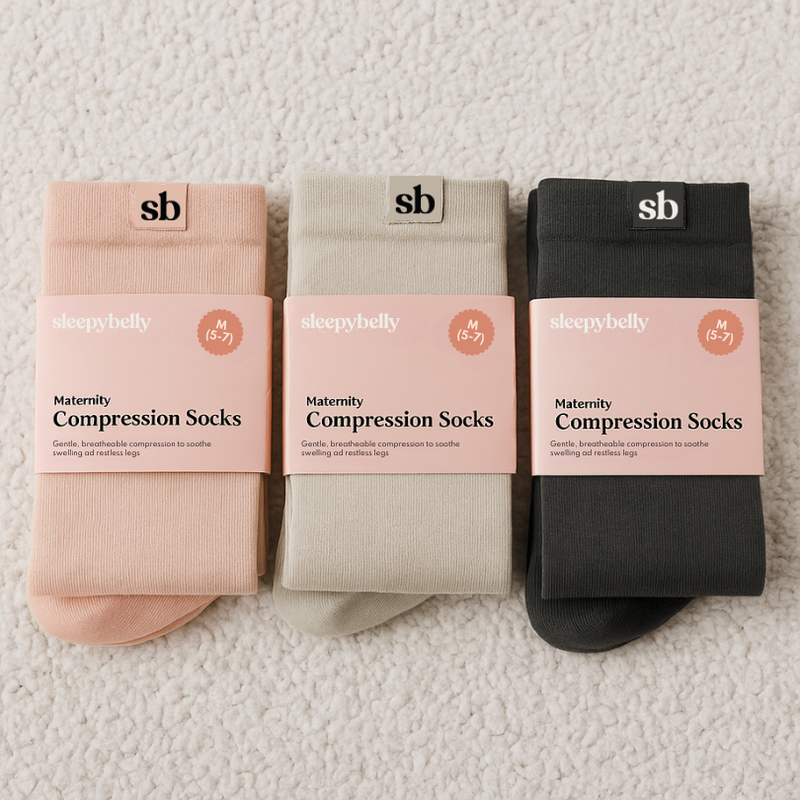 Maternity Compression Socks & Stockings (Pregnancy & Flight) | Sleepybelly®